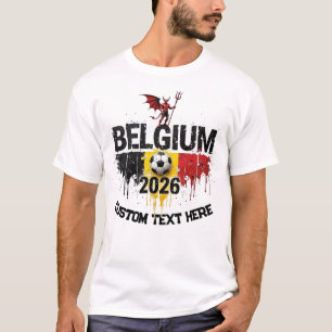 T-shirt Supporter personnalisé de l'équipe nationale de fo