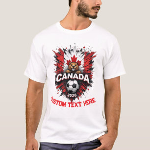 T-shirt Supporter personnalisé de l'équipe nationale de so
