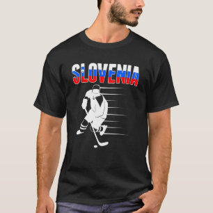 T-shirt Supporters de hockey sur glace slovènes   Équipe d