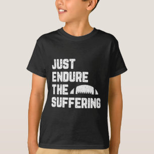 T-shirt Supportez simplement les souffrances Football Vint