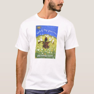 T-shirt Supposez qu'ils ont donné une guerre et personne