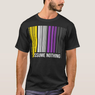 T-shirt Supposons Rien Genderfluide Troisième Genre Drôle