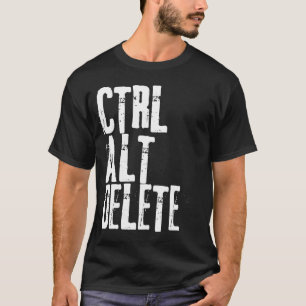 T-shirt suppression de CTRL alt
