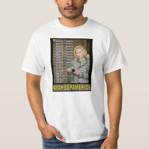 T-shirt Suppression Hillary de suppression de suppression