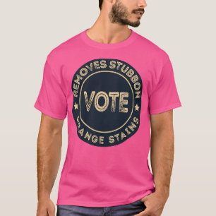 T-shirt Supprime les taches orange têtues 1