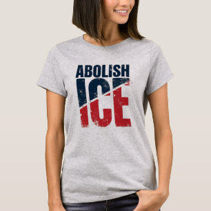 T-shirt Supprimer ICE Vintage Protestation