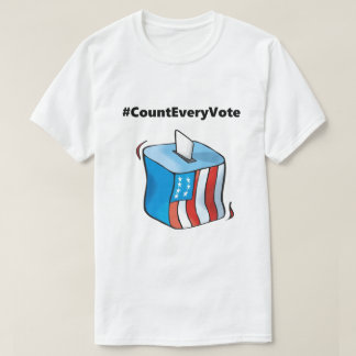 T-shirt Supprimer Le Collège Électoral Compter Chaque Vote