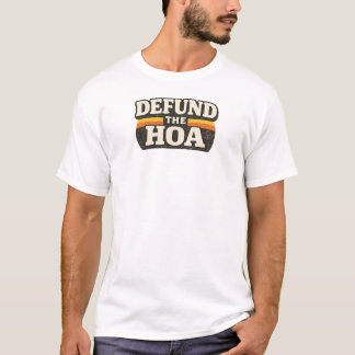 T-shirt Supprimer le financement de l'AH Funny Design d'hu