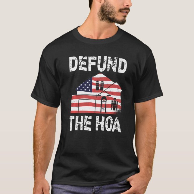 T-shirt Supprimer le financement de l'association des prop (Devant)