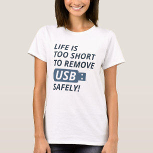 T-shirt Supprimer l'USB en toute sécurité