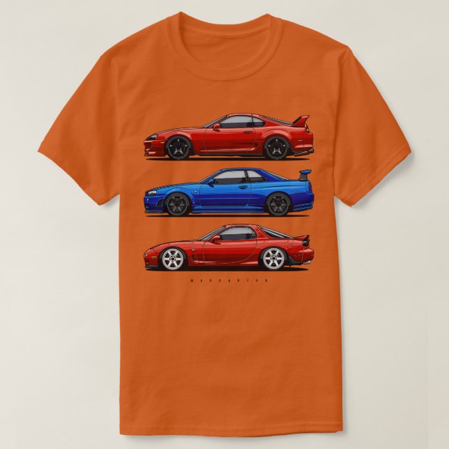 T-shirt Supra Skyline RX7 (Design devant)