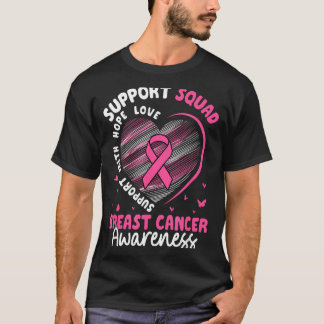 T-shirt Suprt Squad Sensibilisation au Cancer du Sein Espo