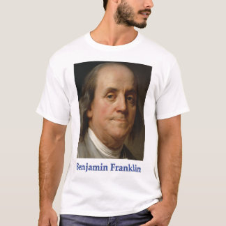 T-shirt sur Ben Franklin, science et progrès