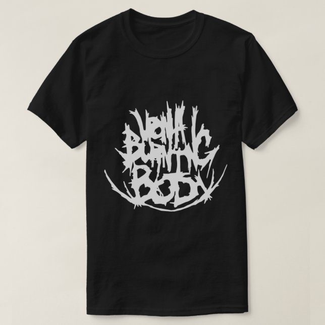 T-shirt Sur Burning Body Band Logo TeesShirts Classic (Design devant)