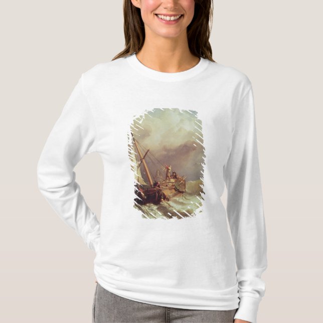 T-shirt Sur la banque de Dogger, 1846 (Devant)