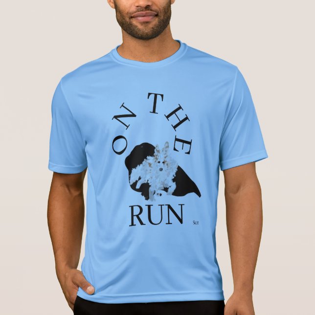 T-shirt : Sur la course (Devant)