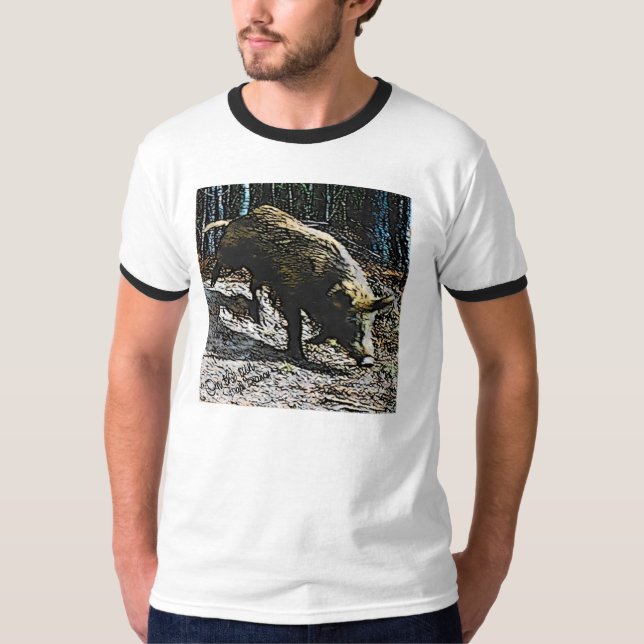 T-shirt sur la course (Devant)