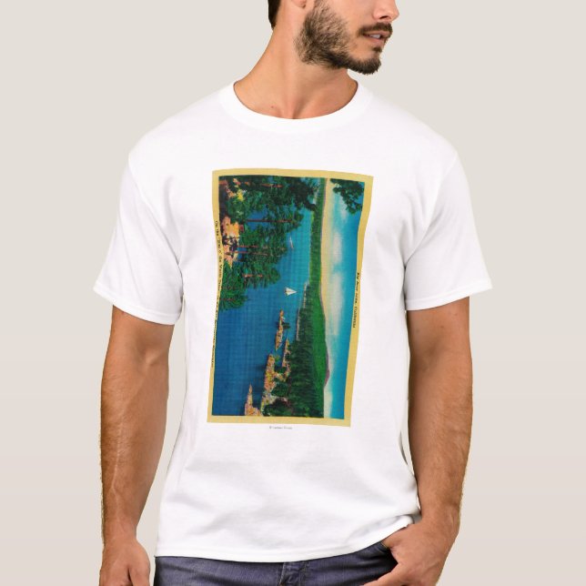 T-shirt Sur la jante de la commande du monde à San (Devant)