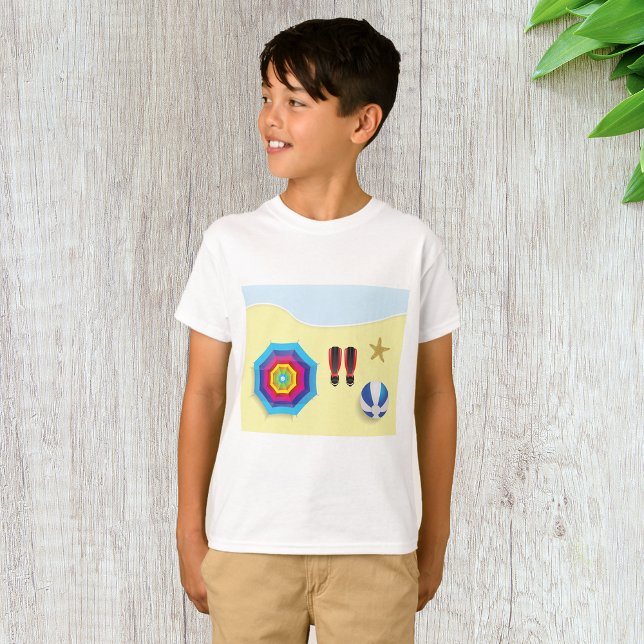 T-shirt Sur La Plage (Créateur téléchargé)