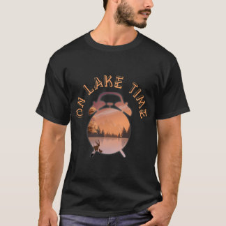 T-shirt Sur Lake Time Design 2