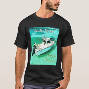 T-shirt Sur Le Bateau De Pilothouse Crooked Reef