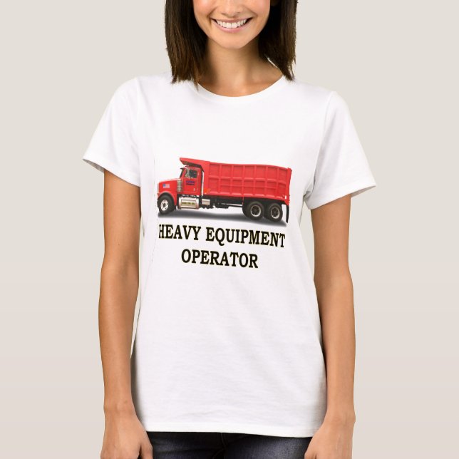 T-SHIRT SUR LE CAMION ROUTIER (Devant)