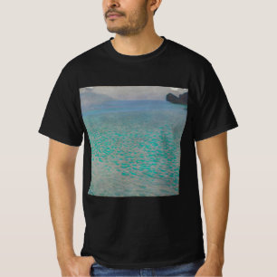 T-shirt Sur le lac Attersee par Gustav Klimt, Vintage Fine