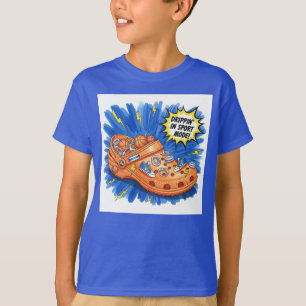 T-shirt  Sur le sport et le style, par Natasha Us  