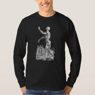 T-shirt Sur Le Tissu Du Corps Humain Andreas Vesalius