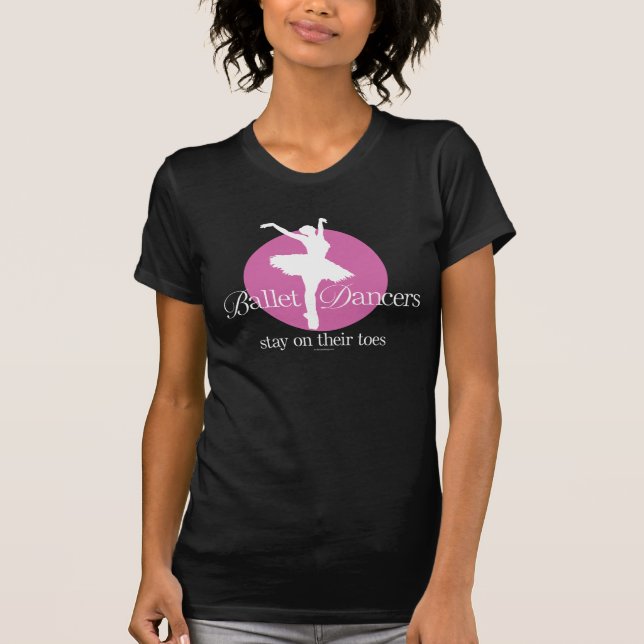 T-shirt Sur les orteils (Ballet) (Devant)