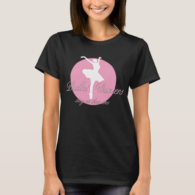 T-shirt Sur les orteils (Ballet) (Devant)