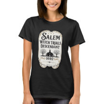 T-shirt sur l'héritage des descendants des procès 