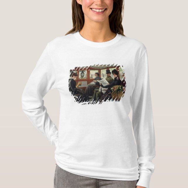 T-shirt Sur l'omnibus, 1880 (Devant)