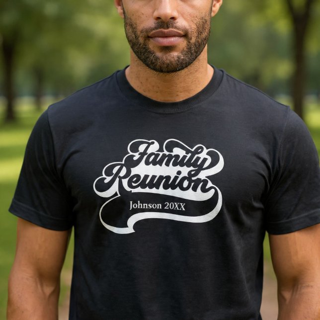 T-shirt sur mesure pour la réunion familiale (Créateur téléchargé)