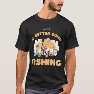 t-shirt sur mesure pour pêcheurs