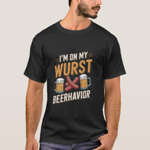 T-shirt Sur Mon Comportement Wurst Comportement Comporteme