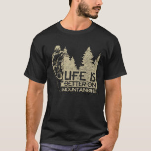 T-shirt Sur Mountain Biker