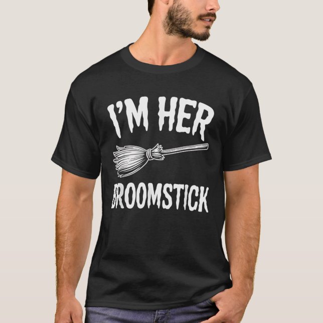 T-shirt Sur son balai (Devant)