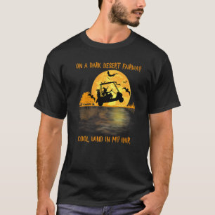 T-shirt Sur Un Sombre Désert Fairway Golf Witch Cool Vent