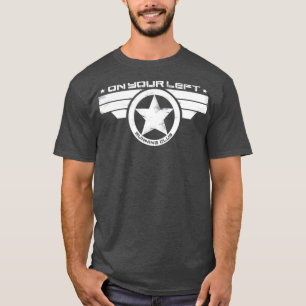 T-shirt Sur votre club de course à gauche