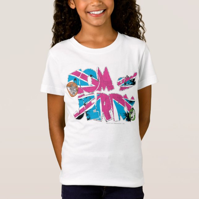 T-Shirt Surcharge Tom et Jerry UK (Devant)
