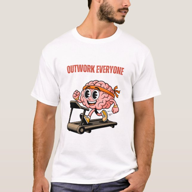 T-shirt Surclassez Tout le Monde (Devant)