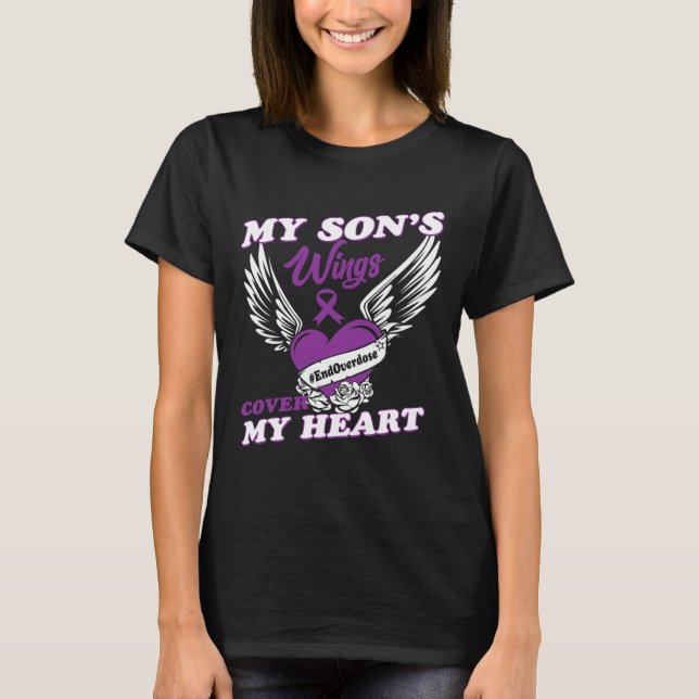 T-shirt Surdosage de drogue Sensibilisation  (Devant)
