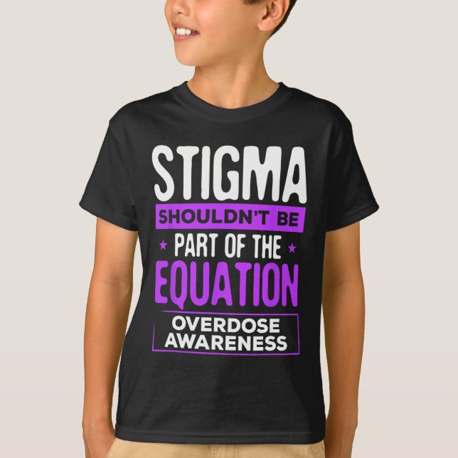 T-shirt Surdosage Sensibilisation La Force Se Bat Avec Un  (Devant)