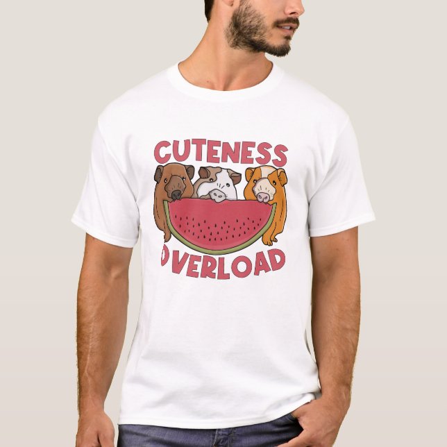 T-shirt Surdose de cutesse (Devant)