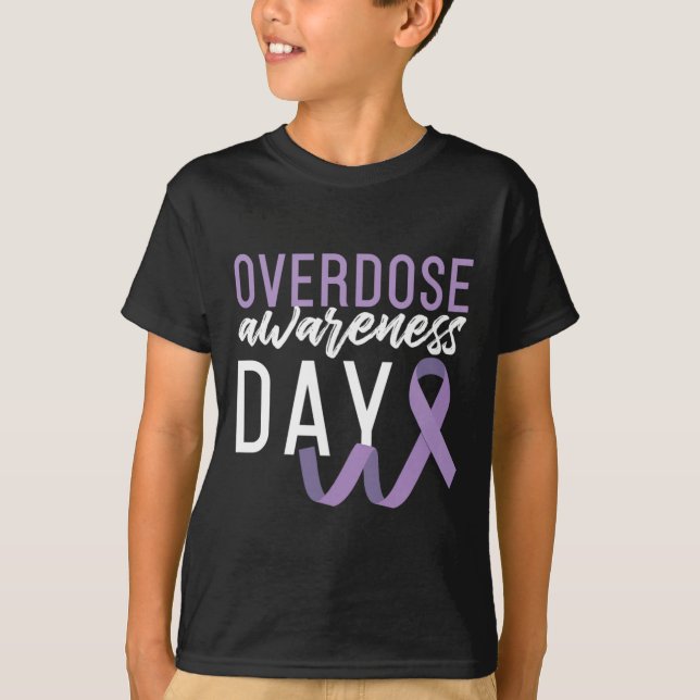 T-shirt Surdose de drogue Jour de récupération Sobriet Sob (Devant)