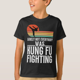 T-shirt Sûrement pas tout le monde se battait avec humour