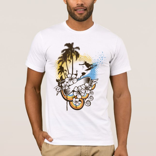 T-shirt surf (Devant)
