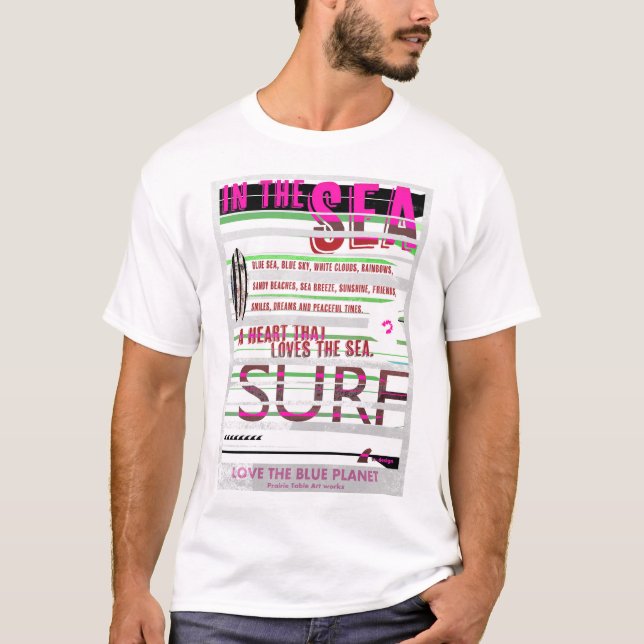 T-shirt surf 1 (Devant)