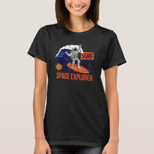 T-shirt Surf Autour Du World Space Explorer